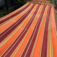 ハンモック　アウトドア　キャンプ　戸外　ピクニック　の画像
