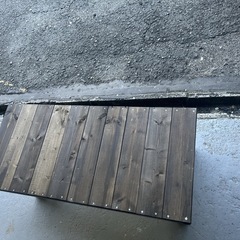 DIY 製作　木製ベンチ　大阪引取り限定　在庫3台の画像