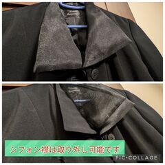 黒のスーツ☆フォーマルにも♪の画像