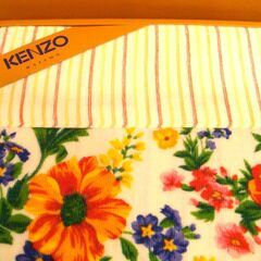 ケンゾー　KENZO　タオルケット　シングル　未使用　綿１００％の画像