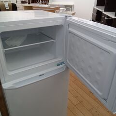 ★リユースのサカイつくば店★TK7194 Haier  冷蔵庫 JR-N130C 130L 23年製 動作確認／クリーニング済み　【リユースのサカイつくば店】 の画像