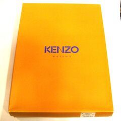 ケンゾー　KENZO　タオルケット　シングル　未使用　綿１００％の画像