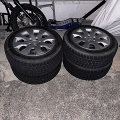 スタッドレスプリウスあるαの画像