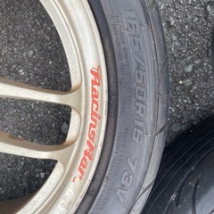 希少 ４穴　鍛造軽量 CP-035 タケチプロジェクト　レーシングハート ナンカンNS-2R スプリント　４本セットの画像