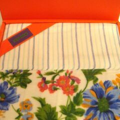 ケンゾー　KENZO　タオルケット　シングル　未使用　綿１００％の画像