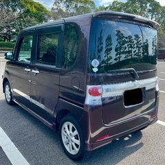 ダイハツ タントカスタム 9万キロ台❗️車検2年付き❗️Bluetoothフルセグナビ❗️の画像