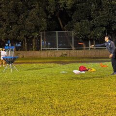 区内でここだけ、ディスクゴルフスクールの画像