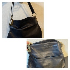 革のハンドバッグの画像