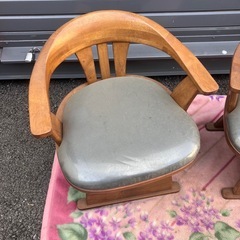 回転椅子　チェア　2脚セットの画像