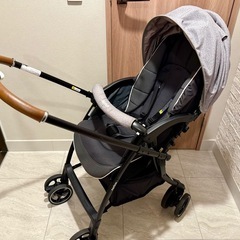 Aprica ベビーカー　ラクーナクッション  アクティブグレーデニムの画像