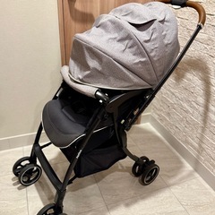 Aprica ベビーカー　ラクーナクッション  アクティブグレーデニムの画像