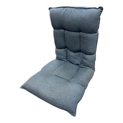 座椅子 ブルーの画像