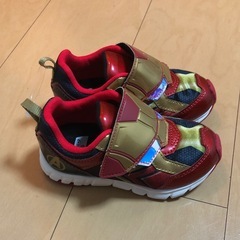 マーベル アイアンマン ムーンスター スニーカー 16cmの画像