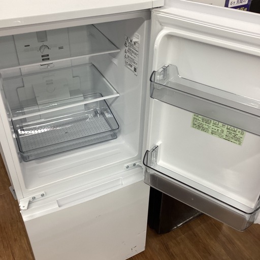 【1年間動作保証付き】SHARP 2ドア冷蔵庫 2024年製 152L 28,600円
