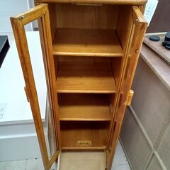 リユースのサカイ栃木店★ジモティ割あり★  棚 シナモン W46×D42×H125.5 クリーニング済み TC11505の画像