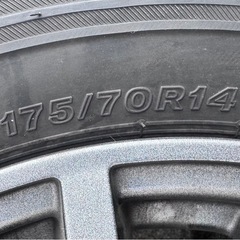 14インチ　ホイール スタットレス 4本 の画像