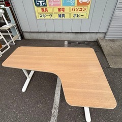IKEA イケア コーナーデスク右 L字テーブル BEKANT ベカントの画像