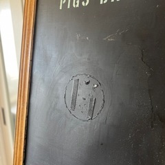 ビンテージ風ウッドブラックボードの画像