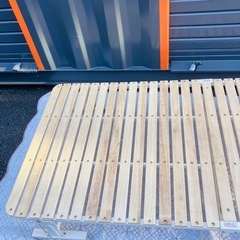 折り畳み　スノコベッドの画像