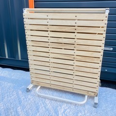 折り畳み　スノコベッドの画像