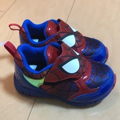 マーベル スパイダーマン ムーンスター スニーカー 14cmの画像