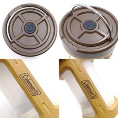 コールマン バッテリーロックコンパクトランタン ナチュラルウッド 2000031273 Colemanの画像