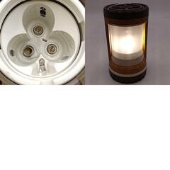 コールマン バッテリーロックコンパクトランタン ナチュラルウッド 2000031273 Colemanの画像