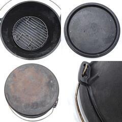 [2点セット] ロゴス ダッチオーブン ウッドグリップリフター 10インチ LOGOSの画像