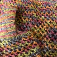 かぎ針編みチュニック　親子おそろいの画像