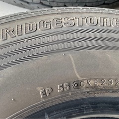 ブリヂストンタイヤ 4本 エコピア ECOPIA RD613　ハイエース用　
195/80R15 107/105/N LT 【中古】  の画像