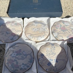 GYP1108 山本寛斎　KANSAI YAMAMOTO 取り皿　平皿　5枚の画像