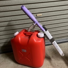 20L灯油タンク給油ポンプ付きの画像