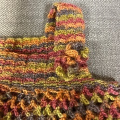 かぎ針編みチュニック　親子おそろいの画像