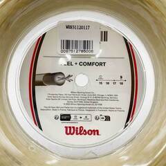 【未使用】ウイルソン NXT 17 硬式 テニス ストリング ガット 200m ロール ナチュラル WR831120117 Wilson 1.24mmの画像