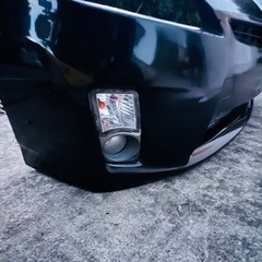 プリウス30フロントバンパー黒(202)　の画像