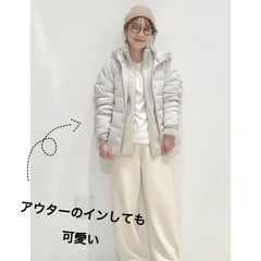 ファスナー付きジャケット★ユニクロの画像