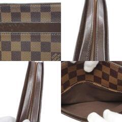 ルイヴィトン N51993 セカンドバッグ ブラウン  LOUIS VUITTON サンルイ ダミエ エベヌの画像