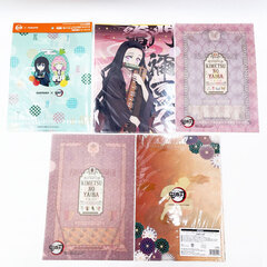 【未使用】[10点セット] 鬼滅の刃 ワンピース クリアファイルの画像