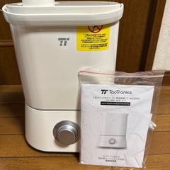 【新品未使用】taotronics 超音波加湿器の画像