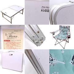 [5点セット] ロゴス 2FD テーブル 9060N 73180012 / インフレートマット シングル / 丸洗い寝袋フィールダー 2 72600630 / North Eagle チェア / イグニオ 火消し器 キャンプ アウトドアの画像