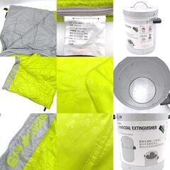[5点セット] ロゴス 2FD テーブル 9060N 73180012 / インフレートマット シングル / 丸洗い寝袋フィールダー 2 72600630 / North Eagle チェア / イグニオ 火消し器 キャンプ アウトドアの画像