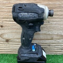 【SIW】makita マキタ TD172DRGXB 黒 18V充電式インパクトドライバ バッテリー2個、充電器付き ②【中古動作品】の画像