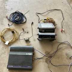 アルパイン　カロッツエリア　スピーカー　アンプ　ウーハーの画像