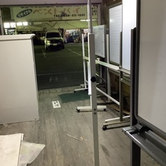 ホワイトボード ボード面180×90cm 管H251108AK (ベストバイ 静岡県袋井市)の画像