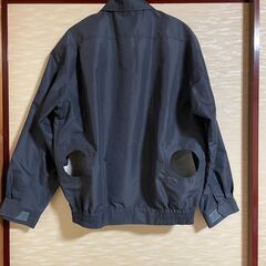 空調服　長袖　シーベック　WXE98007　サイLL（O)　ポリエステル　75％　綿　25％　チャコールグレー　中古品の画像