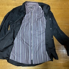 ウィーズの変わった二重シャツ‼️メンズXLサイズ‼️の画像