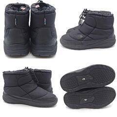 ノースフェイス NUPTSE BOOTIE WP IV ヌプシ ブーティ ウォータープルーフ 4 ショート 25cm ブラック NF51586 THE NORTH FACE スノーブーツの画像