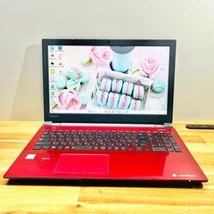 新品SSD ノートパソコン dynabook Windows11 メモリ8GB SSD256GB 15.6型 フルHD Blu-ray カメラ テンキー 東芝 7世代 オフィス /276の画像