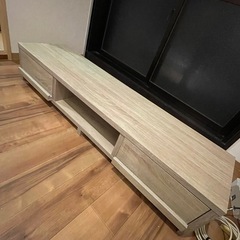 ライトウッド テレビボードの画像