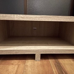 ライトウッド テレビボードの画像